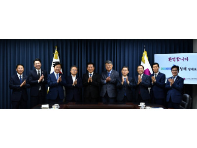 더불어민주당 정청래 대표 한교총 방문