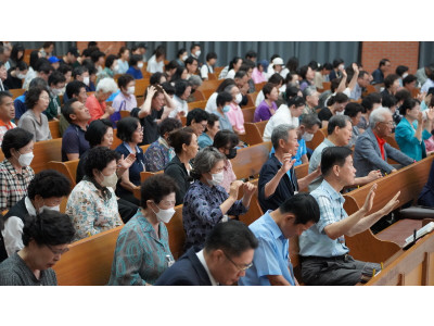 수원순복음교회…“홍해를 건너 약속의 땅 가나안으로”