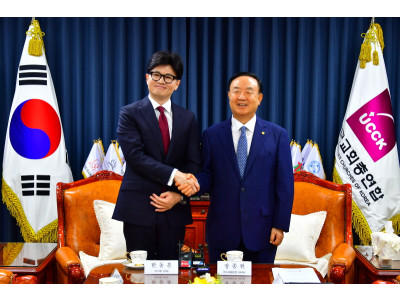 한동훈 국민의힘 당대표 한교총 방문
